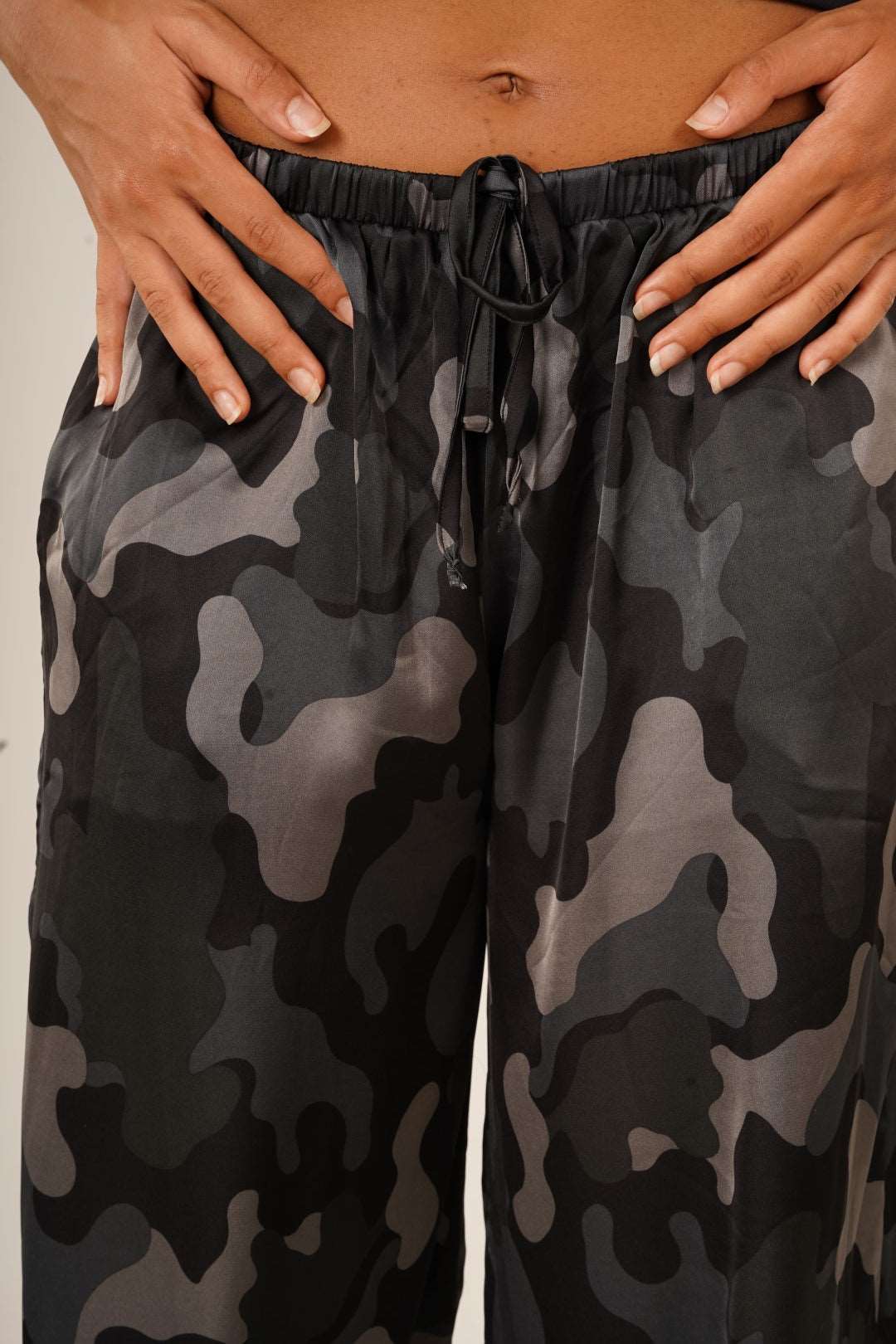 Camouflage Silky Pants